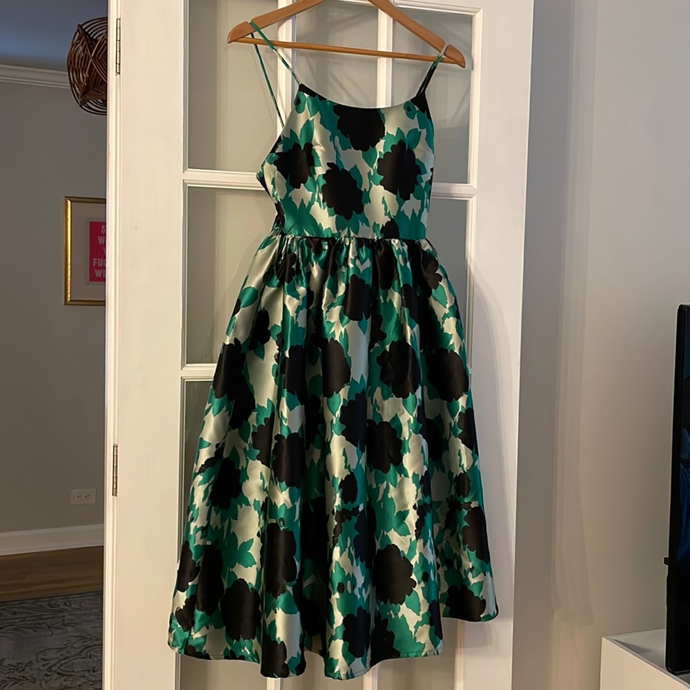 Gorgeous Floral Anthropologie Cocktail Dress